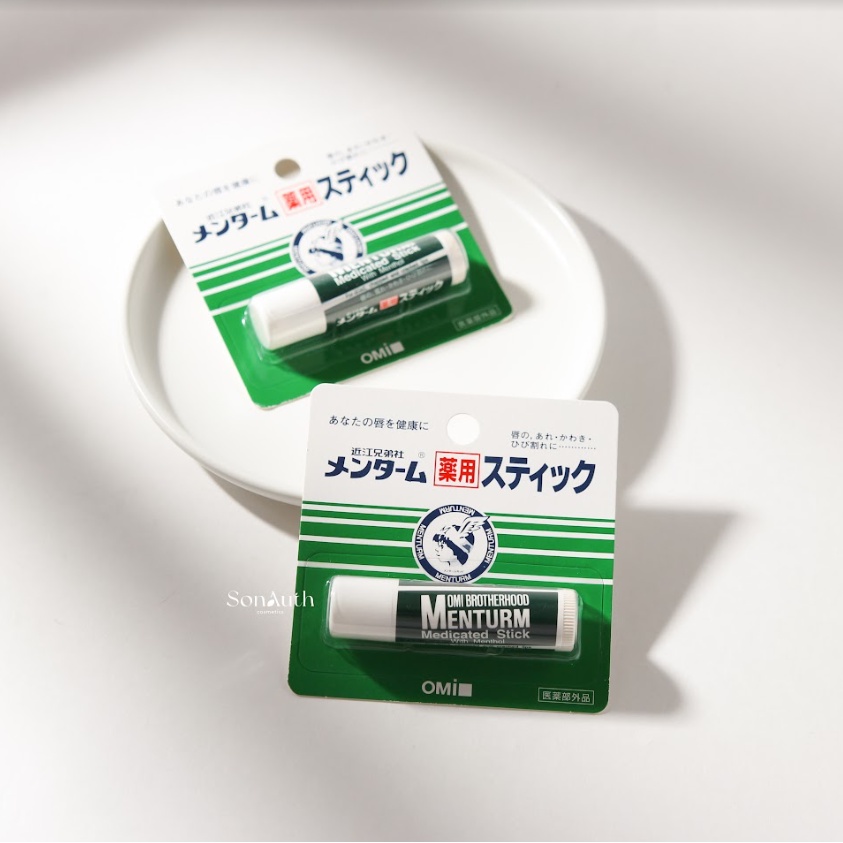 Son dưỡng Omi Brotherhood Menturm Medicated Stick With Menthol