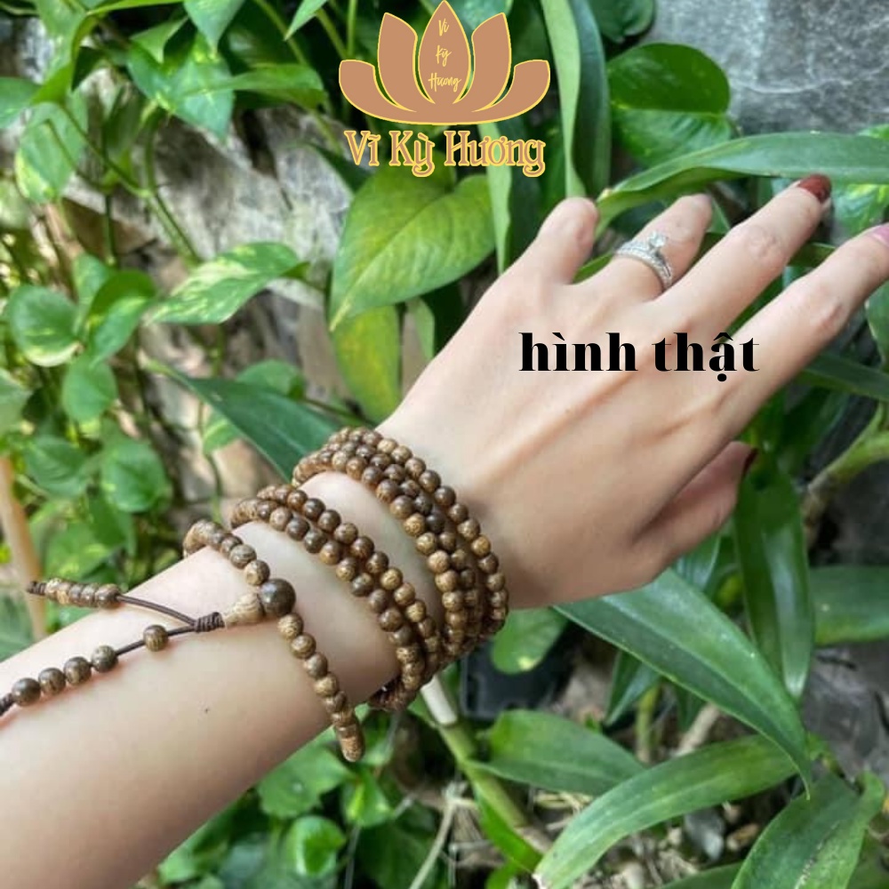 Vòng Tay Trầm Hương 216 Hạt Trầm Tốc Việt - Hạt Trầm Hương Tự Nhiên Hàng Núi Rừng Quảng Nam  Size 4mm Vĩ Kỳ Hương | BigBuy360 - bigbuy360.vn