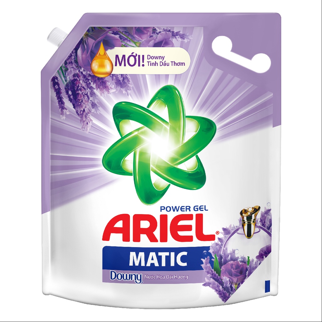 Túi nước giặt Ariel Matic Downy hương hoa oải hương 2kg