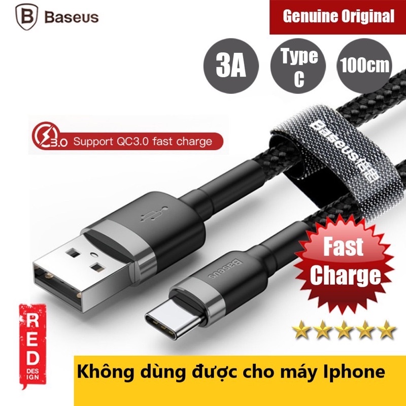Cáp Sạc Nhanh iPhone Ipad  Cafule Siêu Bền | Kèm Dây Velcro Giữ Cáp -  Cáp sạc iPhone 5/6/7/8/X/XS/XS /11