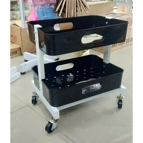 xe đẩy nail spa 2 tầng