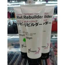Xả khô Prosee Damaged Hair Rebuilder 250gm dưỡng tóc mềm mượt