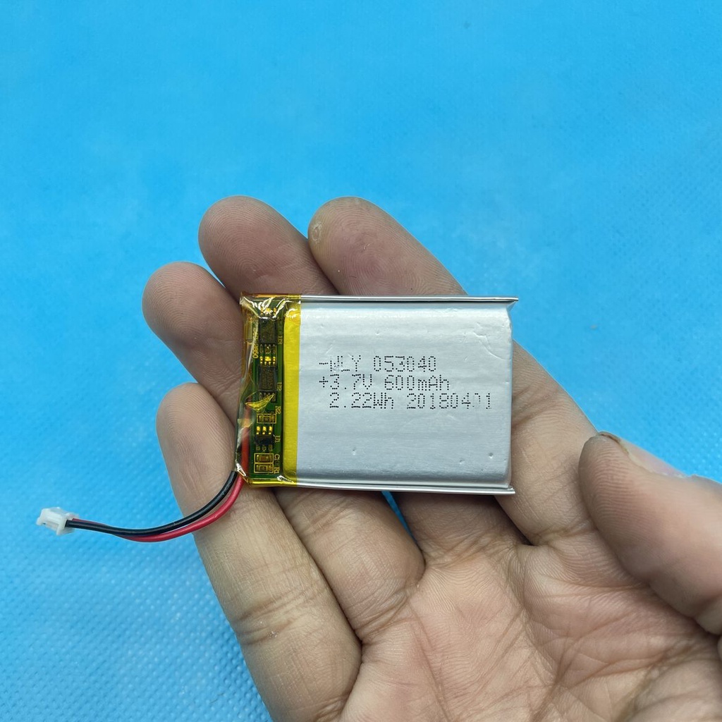 Pin lipo 1s 3.7v 600mah  053040