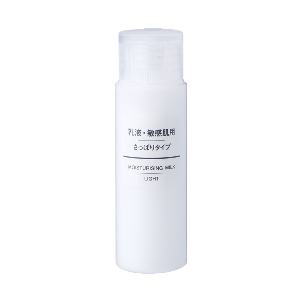 [Pick store - Có bill] Sữa dưỡng ẩm Muji Moisturising Milk Light