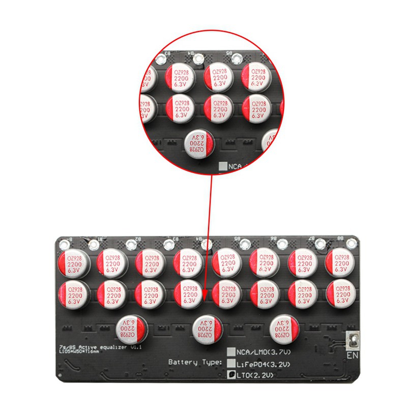 Bảng Mạch Cân Bằng Năng Lượng Pin Li-Ion 5a 8s Lifepo4 | BigBuy360 - bigbuy360.vn