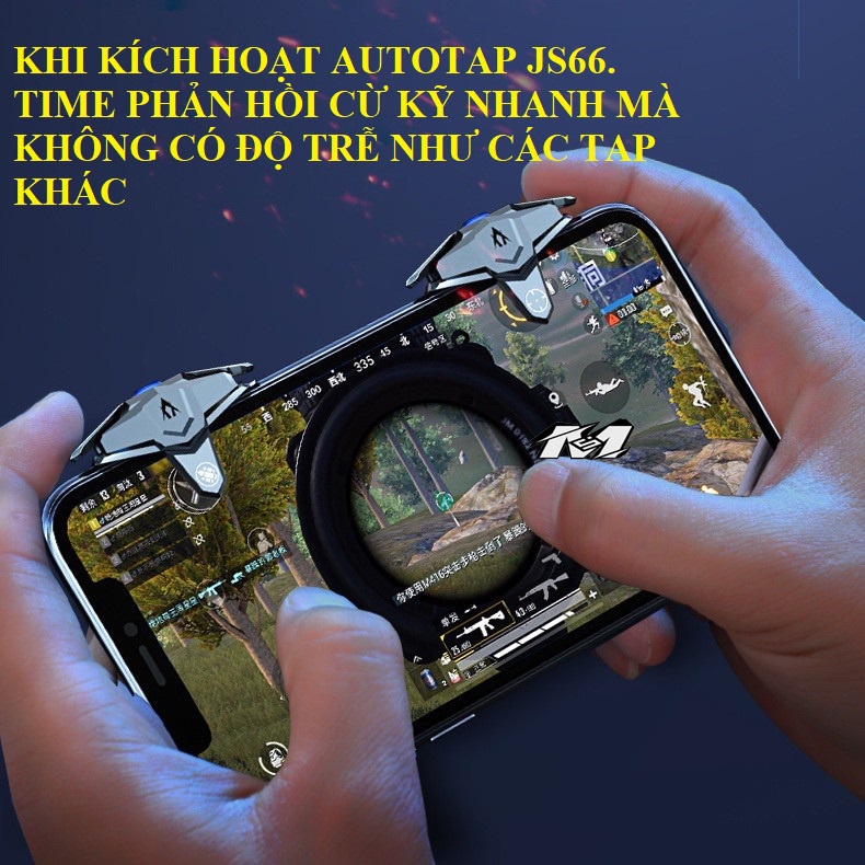 🆔Nút bắn pubg auto tap G60 chế độ click 68 nhịp/s, phụ kiện chơi game free fire, Pubg mobile ,.. Nút bấm gaming game.