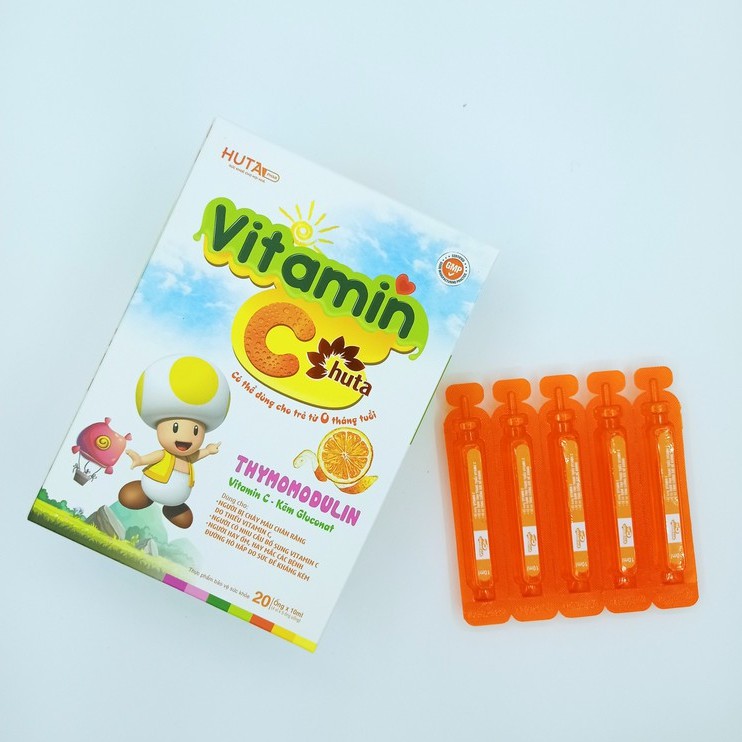 Combo Siro ĂN NGON YẾN SÀO + VITAMIN C Huta TĂNG SỨC ĐỀ KHÁNG cho bé