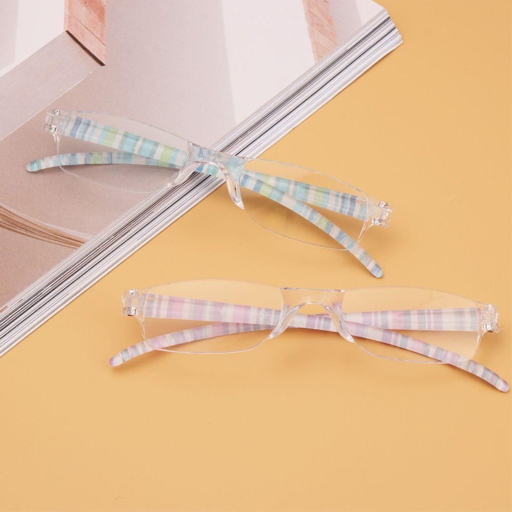 ESPO Kính Đọc Sách Gọng Kẻ Sọc Siêu Nhẹ Thời Trang