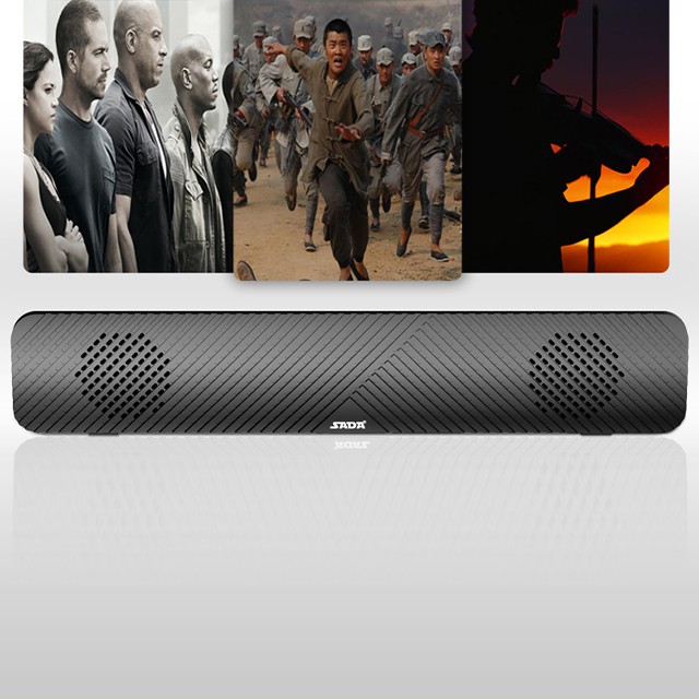 {HOT} Loa Thanh Gaming Soundbar Để Bàn SADA V-108 Âm Thanh Siêu Trầm Dùng Cho Máy Vi Tính PC, Laptop, Tivi