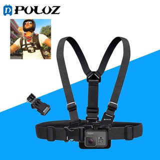 Puluz Dây đeo ngực GoPro Hero - Jhook mount - vít vặn