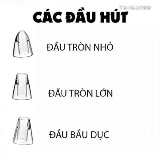 Máy hút mụn [tặng kèm pin]