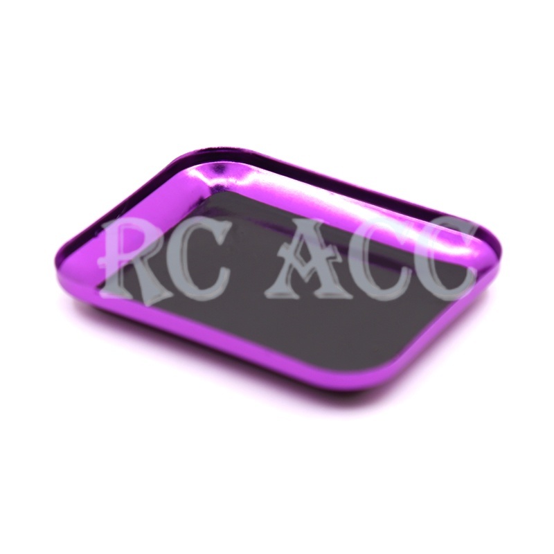 Khay Nhôm Nam Châm Đựng Ốc Vít Cho Mô Hình Xe Hơi Điều Khiển Từ Xa