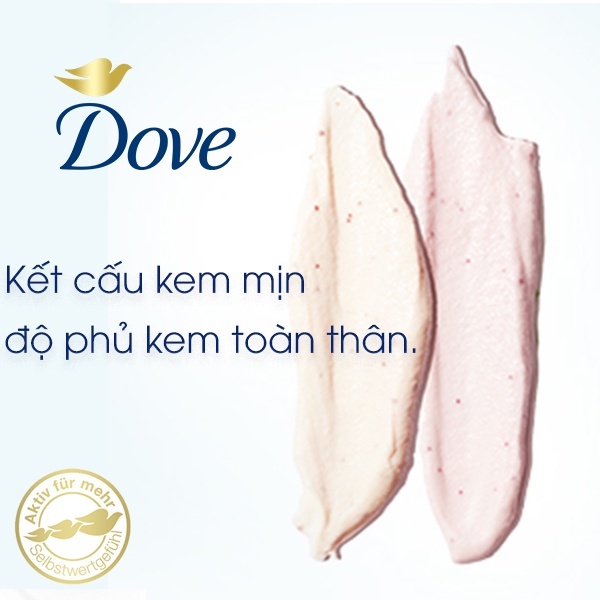 Tẩy da chết Dove Exfoliating Body Polish bản Đức