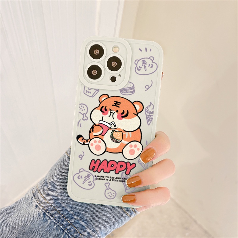 Ốp lưng iphone cạnh vuông lỗ camera hổ rich 6s/6splus/7/7plus/8/8plus/x/xr/xs/11/12/13/pro/max/plus/promax-Awifi U2-5 | BigBuy360 - bigbuy360.vn