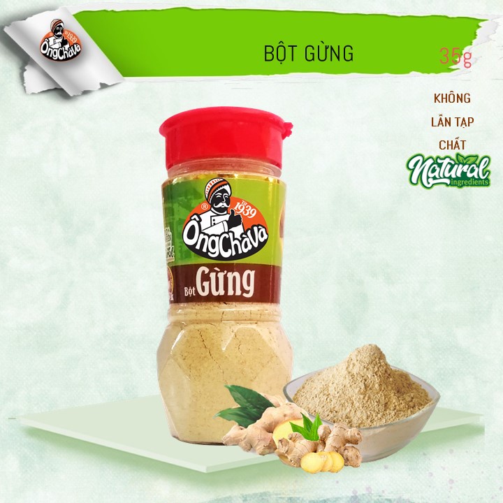 Bột gừng Ông Chà Và 35gram (Ginger powder)