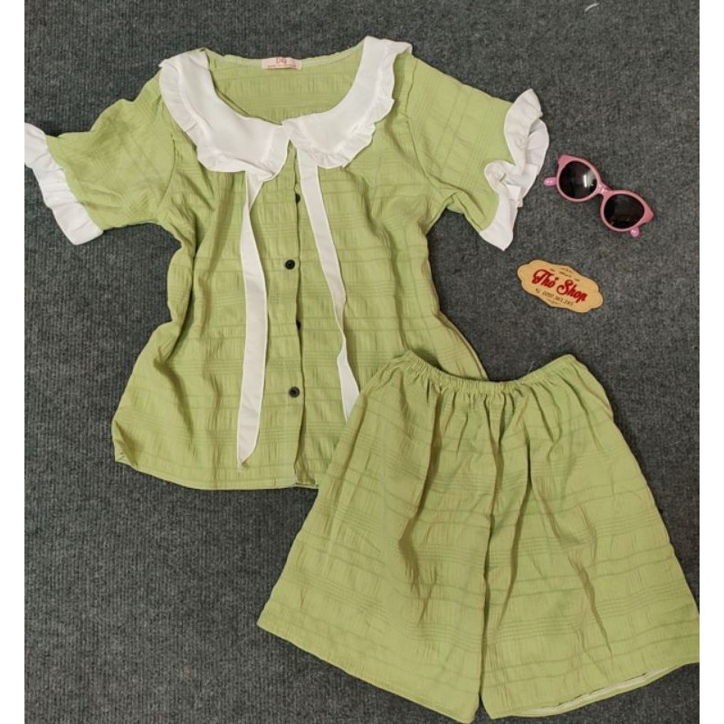 Set bộ ngố tiểu thư nơ