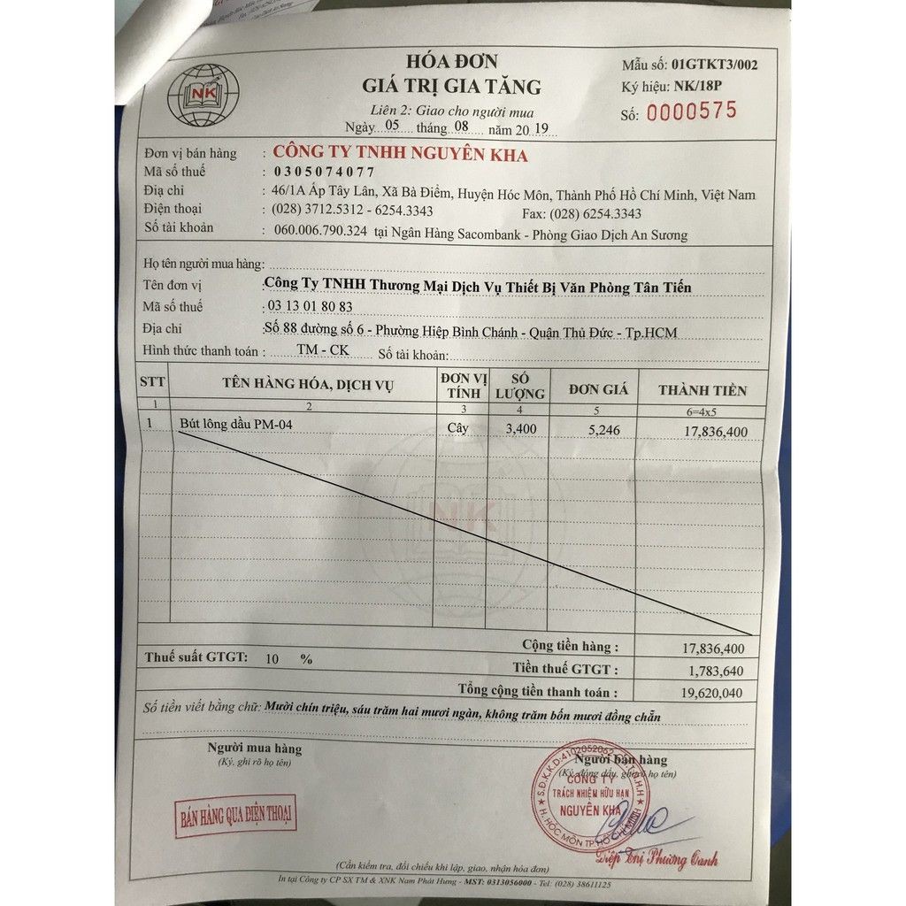 Bút lông dầu Thiên Long PM04 bút Thiên Long Pm 04 - Mực bám dính trên các vật liệu giấy bóng, nilon, nhựa...٩۶