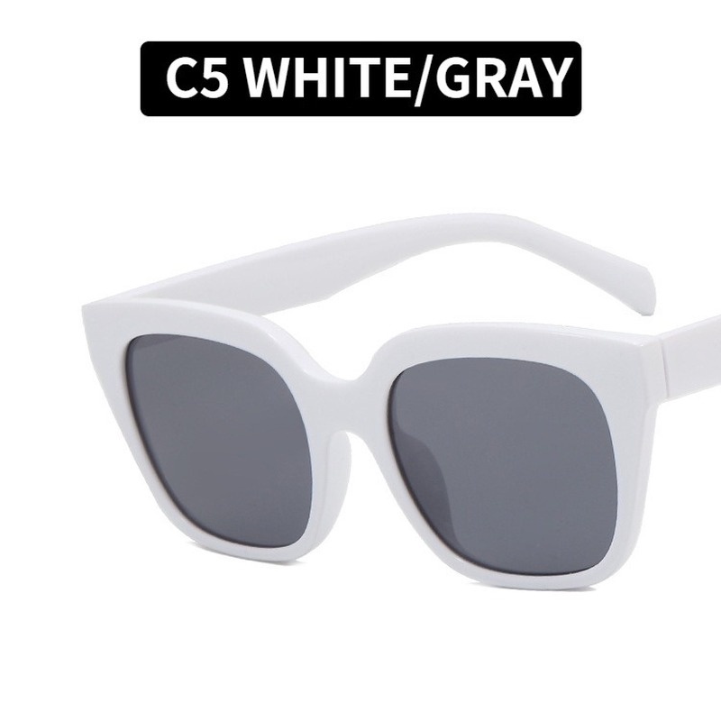 (KIQI-FASHION) COD Kính Mát Hình Mắt Mèo Chống Tia Uv400 Thời Trang