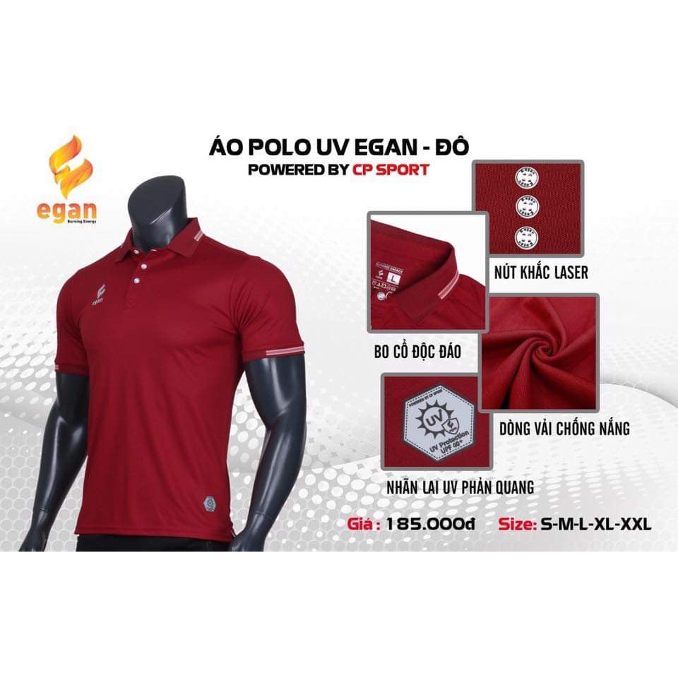 Áo thun POLO UV Egan chống nắng | BigBuy360 - bigbuy360.vn