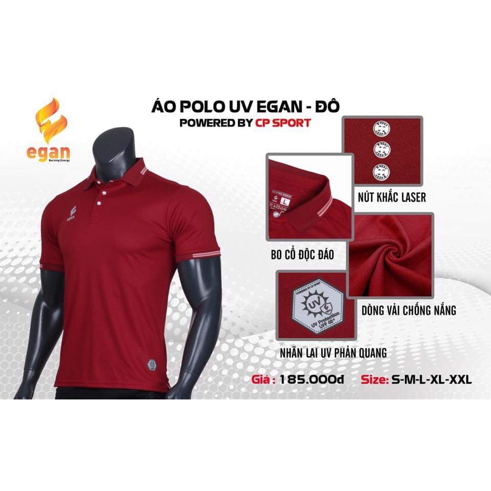 Áo thun POLO UV Egan chống nắng