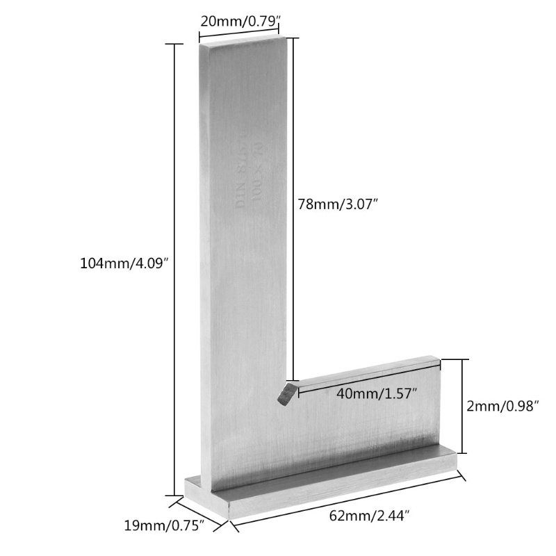 Thước Đo Góc Vuông 90 Độ Chuyên Dụng Cao Cấp