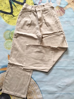 Quần Kaki chun lưng ống đứng
