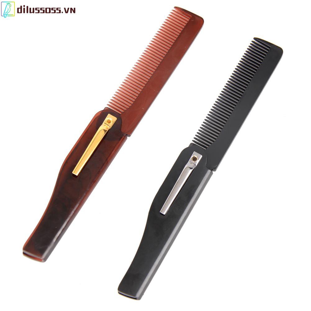 [Hàng mới về] Lược gấp chải râu/tóc bỏ túi cho nam nữ