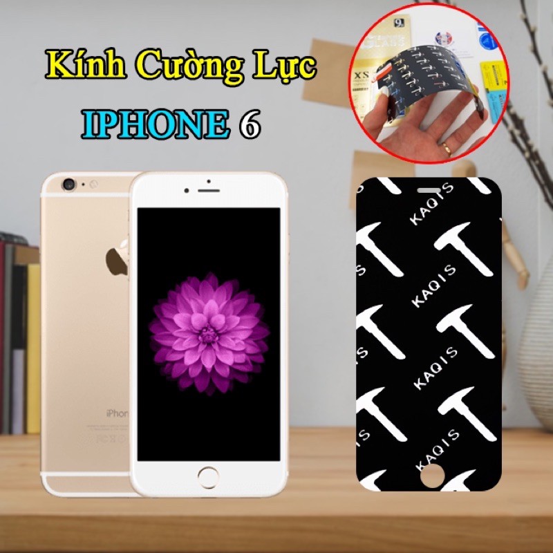 Kính cường lực nano Iphone 6 dẻo siêu bền, chống va đập cực tốt