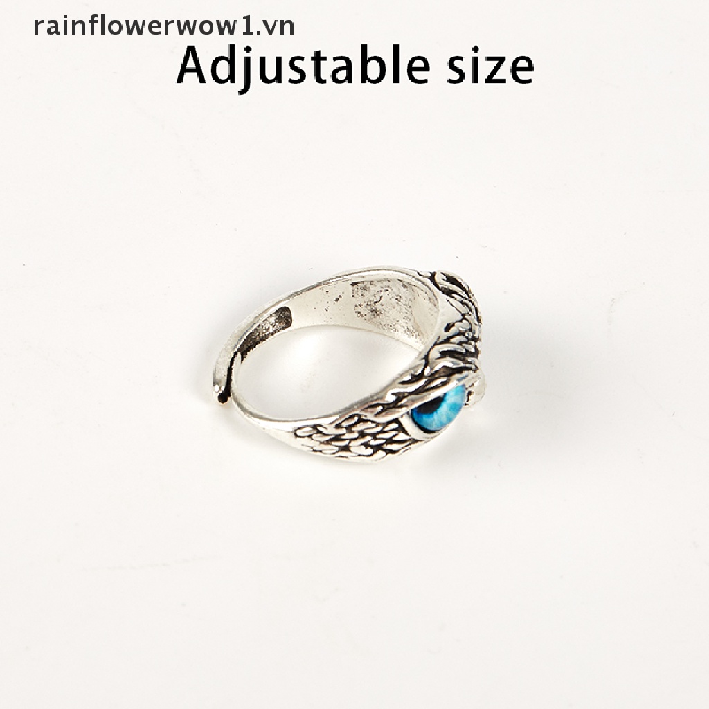 Nhẫn Hình Cú Màu Cổ Điển Cho Nam Và Nữ