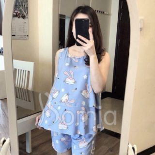 Bộ lanh đùi bà bầu đẹp