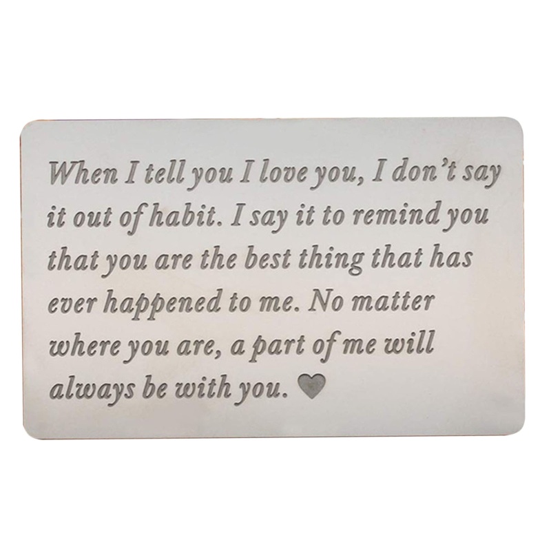 Flgo Ví Đựng Thẻ Mini Hình Trái Tim Màu Đen Và Bạc Giáng Sinh Cho Husband