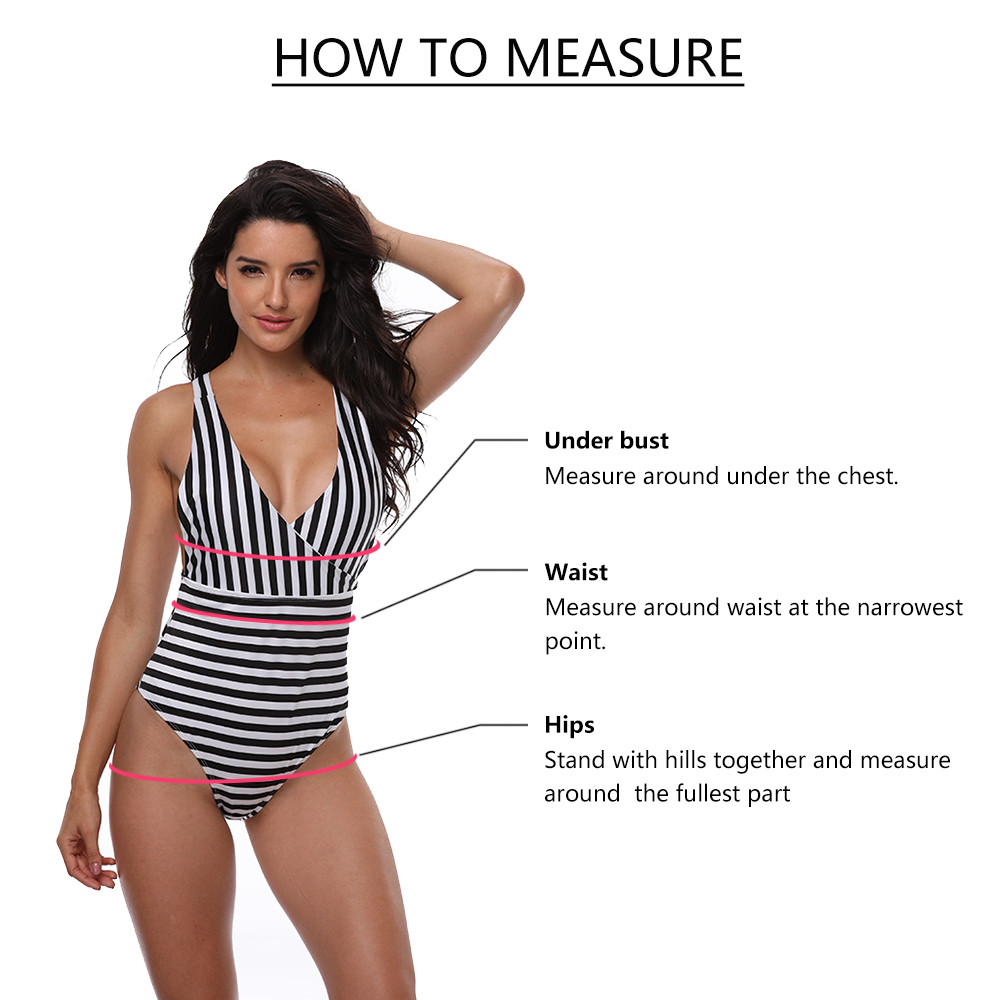 Latopee Women One Piece Bandage Bikini Push Up Monokini Swimsuit Bathing Suit Swimwear L