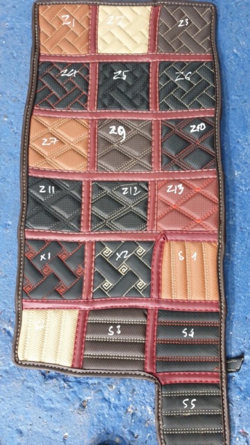 THẢM LÓT SÀN XE TẢI ISUZU QKR BẲNG DA 6D