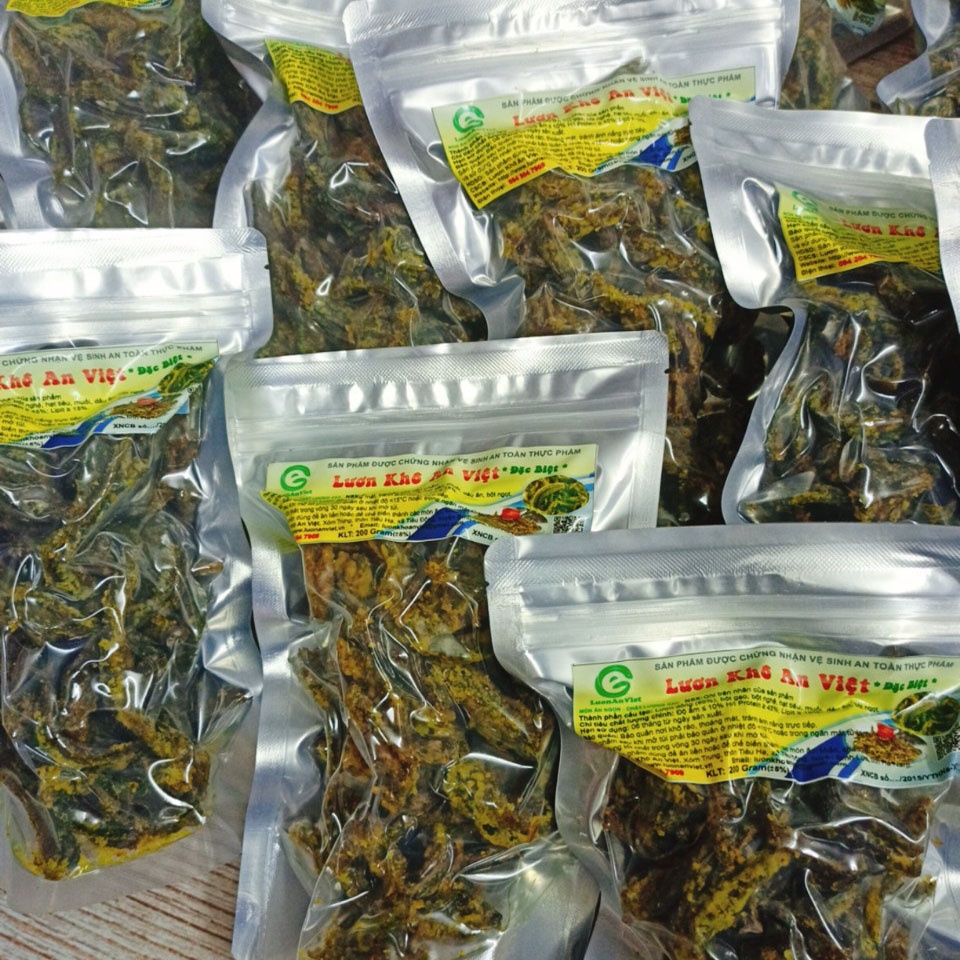 Lươn khô An Việt đặc sản Hà nội