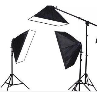 Chân đèn và softbox chụp ảnh sản phẩm, ảnh mẫu