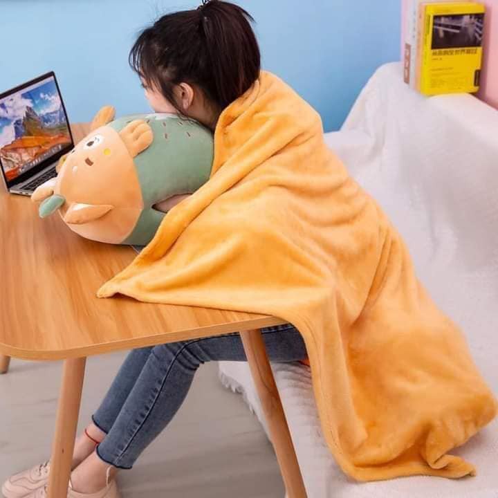 Thú nhồi bông kèm hình  4 hình , màu. Xanh bơ. Xanh kiwi, Vàng dứa , hồng dâu