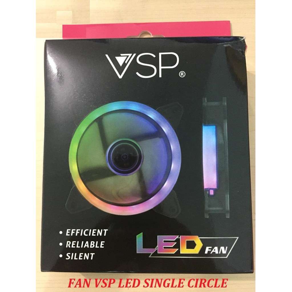 FAN CASE VSP 12CM LED SINGLE CIRCLE