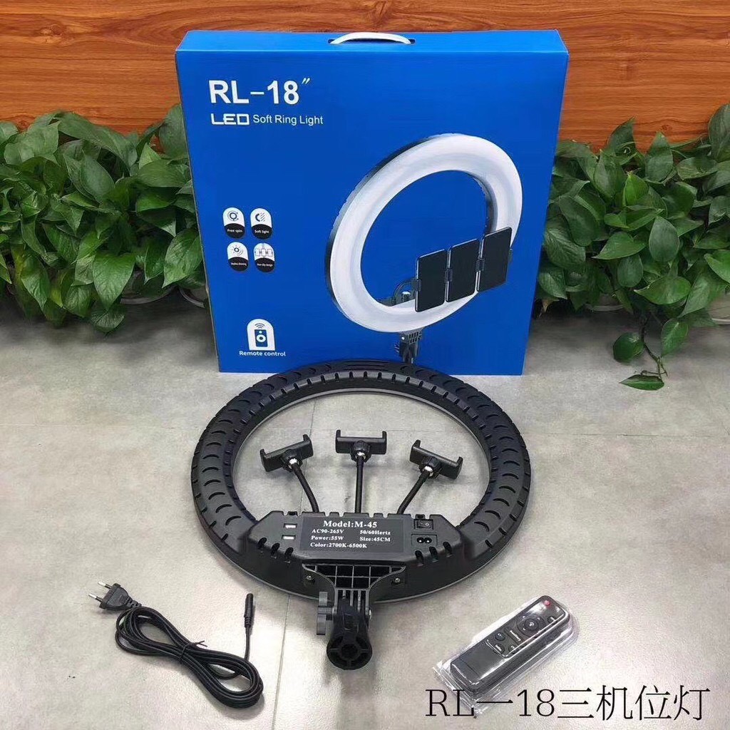 ⚡️𝐅𝐑𝐄𝐄 𝐒𝐇𝐈𝐏⚡️ ĐÈN LIVESTREAM LỚN HỖ TRỢ BÁN HÀNG, PHUN XĂM, NỐI MI, CHỤP ẢNH - HQ18 45cm, RL18 45cm, RL21 54cm