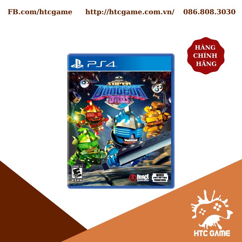 Đĩa game Super Dungeon Bros dành cho PS4 / PS5