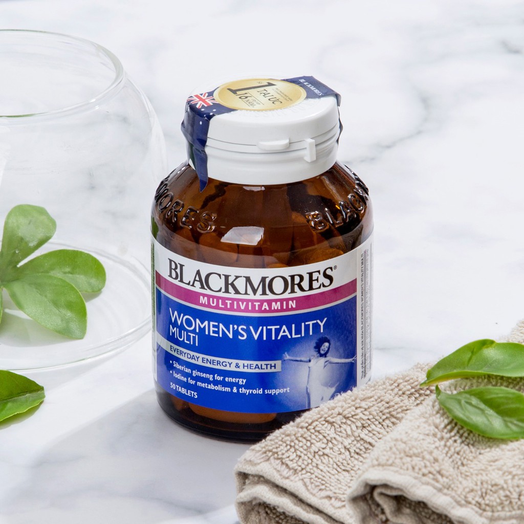 Viên Uống Vitamin Tổng Hợp Dành Cho Phụ Nữ Blackmores Multivitamin For Women - 50 viên | BigBuy360 - bigbuy360.vn
