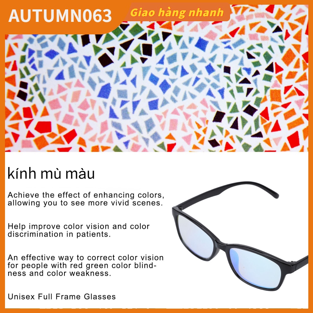 Kính mù màu hiệu chỉnh toàn khung để cải thiện độ phân giải cho tất cả các loại Autumn063