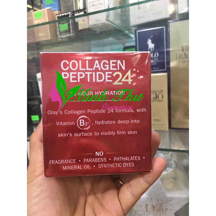 Kem Olay Regenerist Collagen Peptide 24 Hydrating Moisturizer (48g) - dưỡng ẩm chống lão hoá