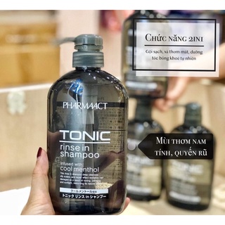 Dầu Gội Dành Cho Nam Tonic Pharmaact 600ml