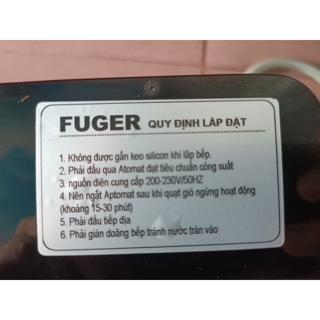 Bếp điện từ, bếp từ đôi Fuger FG - 99SG | Bếp từ giá rẻ | Inverter tiết kiệm điện | An toàn dễ dàng vệ sinh