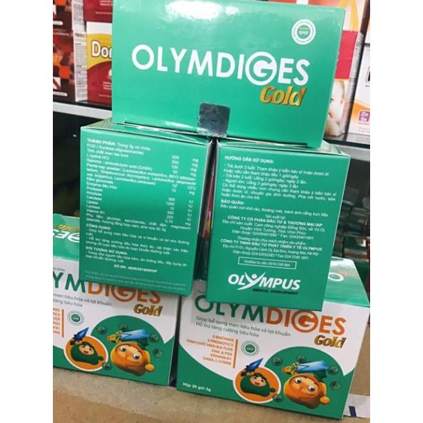 Thực phẩm bảo vệ sức khỏe OLYMDIGES GOLD
