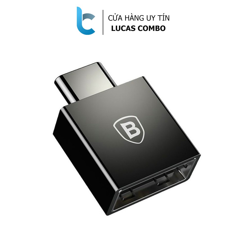 Cổng Chuyển/Hub Chuyển Đổi USB Type-C Sang USB Type-A 2.0 Baseus | BigBuy360 - bigbuy360.vn