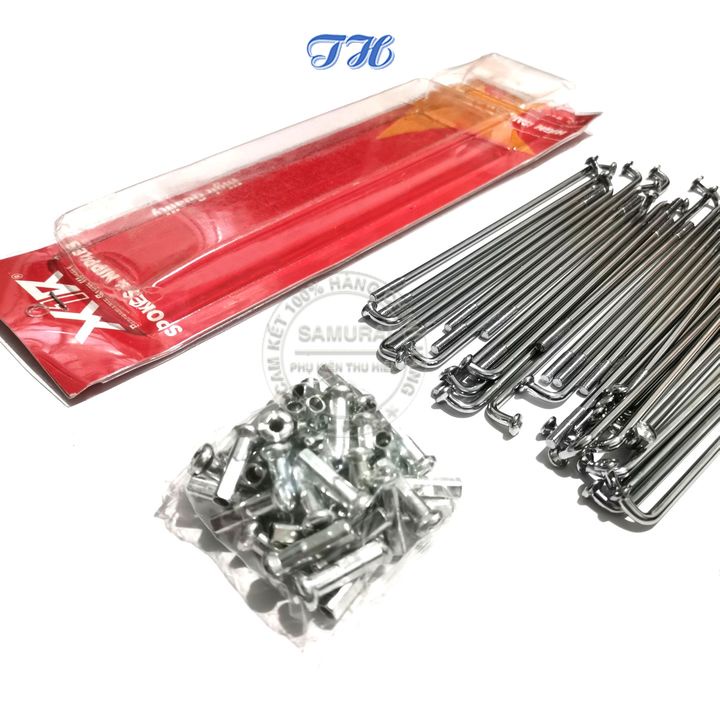 Căm Xe Máy X1R - Bộ căm bánh trước sau mạ crom đủ size 149-157-184