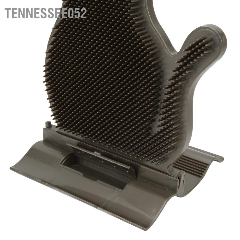 Hàng HOT Đồ chơi gãi lông cho mèo Lược chải lông gãi ngứa cố định khe cửa tự massage rụng cọ má cho mèo tặng gói catnip【Tennessee052】