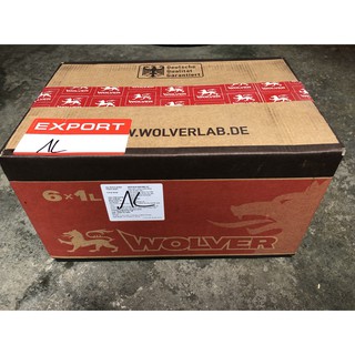 Thùng 6 lon nhớt Wolver Racing 0,8 lít - 1 lít