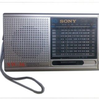 RADIO SONY SW36 Sw 35 DC-270( có lỗ cắm tai nghe)